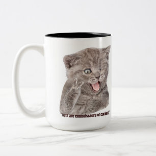 Tasse 2 Couleurs félin