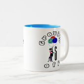 Tasse 2 Couleurs Feline Fun (Devant droit)