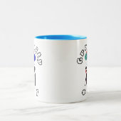 Tasse 2 Couleurs Feline Fun (Centre)