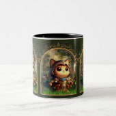 Tasse 2 Couleurs Feline Imaginaire Adventure (Centre)