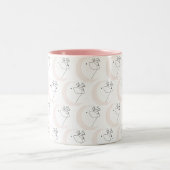 Tasse 2 Couleurs Femme (Centre)