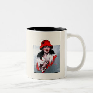 Tasse 2 Couleurs Femme dans Red Hat