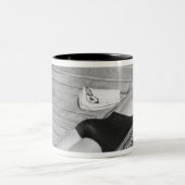 Tasse 2 Couleurs Femme de bronzage de Sun (Centre)