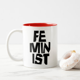 Tasse 2 Couleurs Femme égale imitation de fille féminine féministe