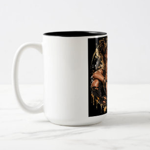 Tasse 2 Couleurs Femme Forte – Guerrière de Fitness