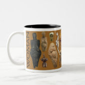 Tasse 2 Couleurs Femme paléolithique (Gauche)