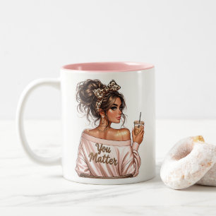 Tasse 2 Couleurs Femme Patronne