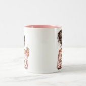 Tasse 2 Couleurs Femme Patronne (Centre)