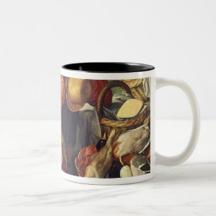 Tasse 2 Couleurs Femme vendant les légumes, 1567 (huile sur la