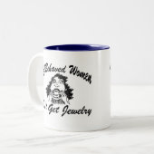 Tasse 2 Couleurs Femmes bien conduites (Devant gauche)