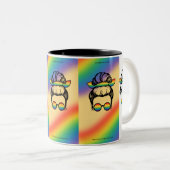 Tasse 2 Couleurs femmes muselées (Devant droit)