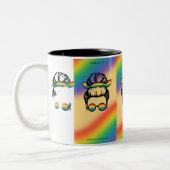 Tasse 2 Couleurs femmes muselées (Gauche)