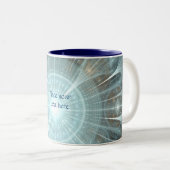 Tasse 2 Couleurs Fenêtre de la cathédrale de Noël (Devant droit)