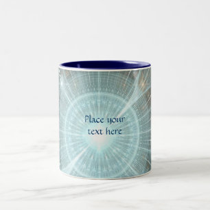 Tasse 2 Couleurs Fenêtre de la cathédrale de Noël