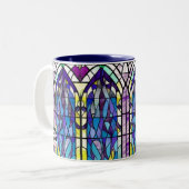 Tasse 2 Couleurs Fenêtre Église (Devant gauche)