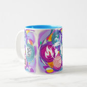 Tasse 2 Couleurs Feng Shui (Devant gauche)