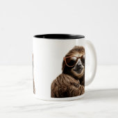 Tasse 2 Couleurs Fente réfrigérée (Devant droit)