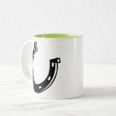 Tasse 2 Couleurs Fer à cheval frais (Devant gauche)