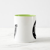 Tasse 2 Couleurs Fer à cheval frais (Centre)