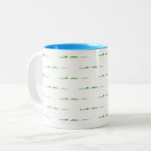 Tasse 2 Couleurs Ferme d'alligators (Devant gauche)