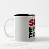 Tasse 2 Couleurs Fermez l'entrée principale (Gauche)