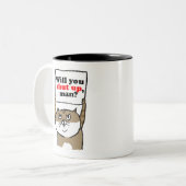 Tasse 2 Couleurs Fermez-Vous, Mec ? (Devant gauche)