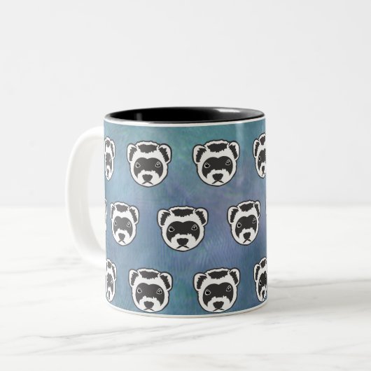Tasse 2 Couleurs Ferret (Devant gauche)