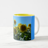 Tasse 2 Couleurs Fest de tournesol--Tasse (Devant droit)