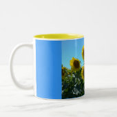 Tasse 2 Couleurs Fest de tournesol--Tasse (Gauche)