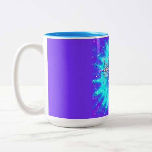Tasse 2 Couleurs Festif (Gauche)