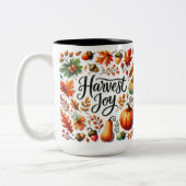 Tasse 2 Couleurs Fête de la générosité d'automne (Gauche)