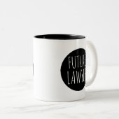 Tasse 2 Couleurs Fête de la profession d'avocat // (Devant droit)