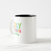 Tasse 2 Couleurs Fête de sueur moche (Devant gauche)