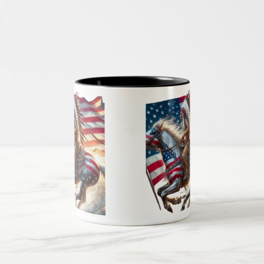 Tasse 2 Couleurs Fête des Amérindiens (Centre)