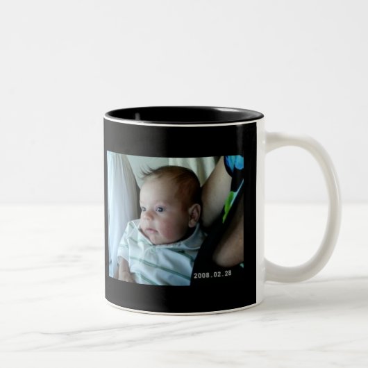 Tasse 2 Couleurs Fête des mères joyeuses à maman (Droit)