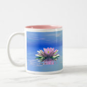 Tasse 2 Couleurs Fête des mères Lys d'eau rose (Gauche)