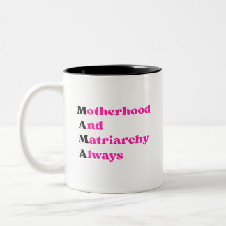Tasse 2 Couleurs Fête des Mères Mama Féminisme Maternité & Matriarc