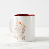 Tasse 2 Couleurs Fête des Mères Maman Nous t'aimons Lapin Lapin Lap (Devant gauche)