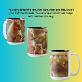 Tasse 2 Couleurs Fête des Mères Poméranienne