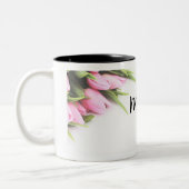 Tasse 2 Couleurs Fête des mères tulipes (Gauche)