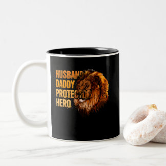 Tasse 2 Couleurs Fête des pères de héros du mari Daddy Protector