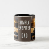 Tasse 2 Couleurs Fête des pères tout simplement inspirée (Centre)