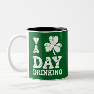 Tasse 2 Couleurs Fête drôle de la Saint-Patrick Boisson drôle de la