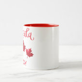 Tasse 2 Couleurs Fête du Canada (Centre)