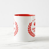 Tasse 2 Couleurs Fête du Canada /1er juillet (Centre)