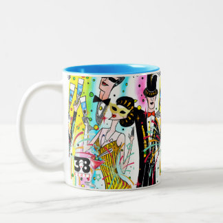 Tasse 2 Couleurs Fête du Nouvel An