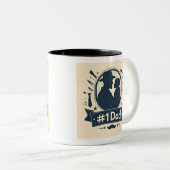 Tasse 2 Couleurs Fête du papa #1 (Devant droit)