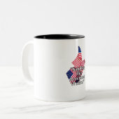 Tasse 2 Couleurs Fête du travail (Devant gauche)