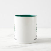 Tasse 2 Couleurs Fêtes de Noël sur mesure (Centre)