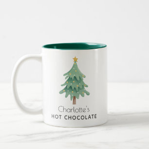 Tasse 2 Couleurs Fêtes de Noël sur mesure